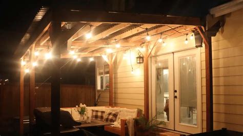Diy Freestanding Patio Cover The Duvall Homestead