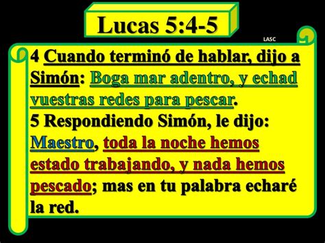 Conf Jesus Y La Pesca Milagrosa En Lucas 51 11 Lc No