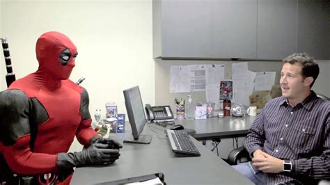 Deadpool Visits Marvel Hq Legal Youtube