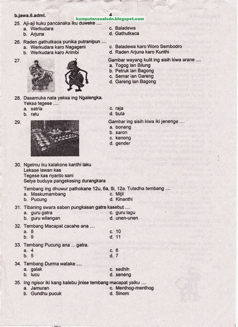 Soal dan jawaban bahasa sunda kelas 7. Kunci Jawaban Lks Bahasa Jawa Kelas 4 Sd Semester 1 | Link ...