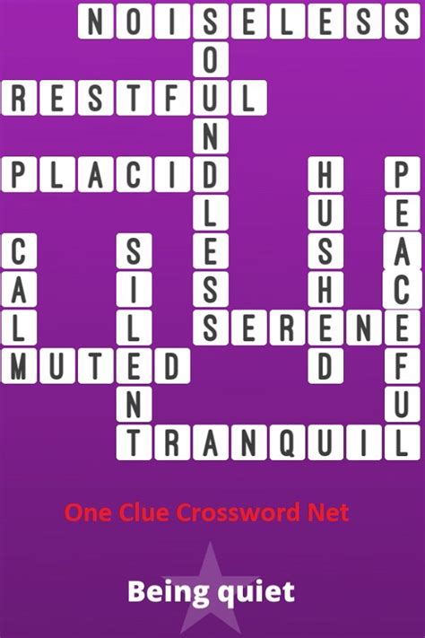 Our crossword puzzle maker allows you to add images, colors and fonts to create professional looking printable crossword puzzles. Being Quiet Bonus Puzzle - Get Answers for One Clue ...