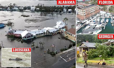 Drone Footage Reveals Devastation Of Hurricane Sally That Battered The