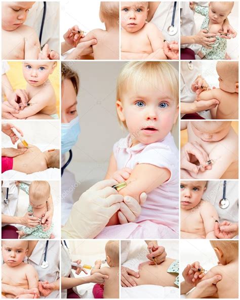 Little Girl Gets An Injection ⬇ Stock Photo Image By © Dnaumoid 13608377