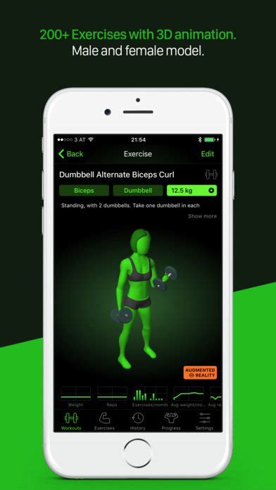Gymaholic Your Workout And Progress Tracker On The App Store