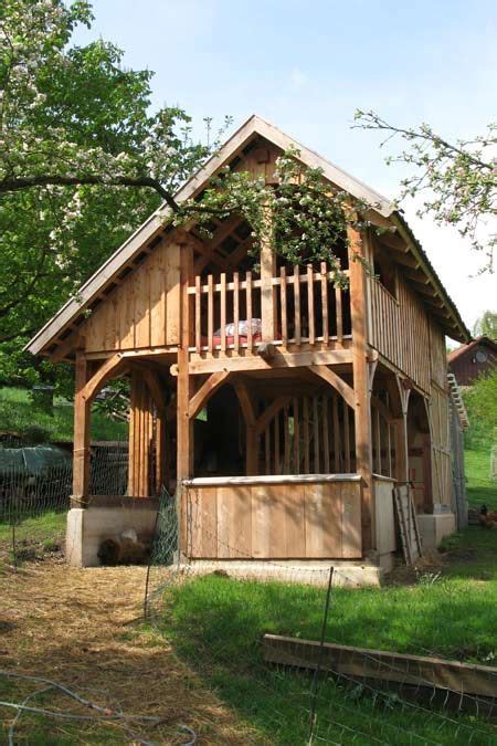 Dein großer immobilienmarkt mit kostenlosen kleinanzeigen & regionalen angeboten. Stall für Schafe und Hühner aus Lärchenholz | Fachwerk ...