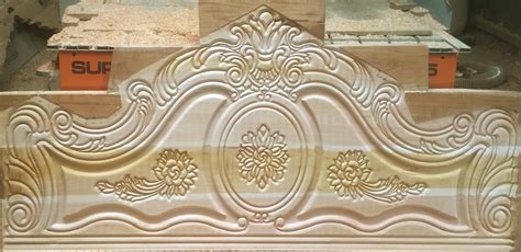 Wooden Royal Bed Design By Cnc Router Free Dxf File Download