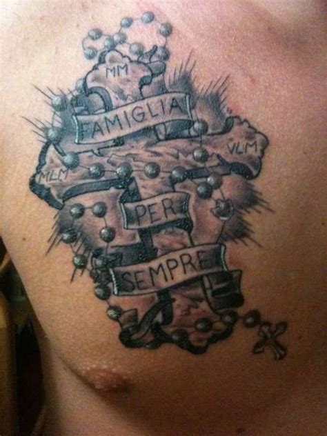 You can incorporate them in old tattoos or you can just have any italian phrase etched on your arm, leg, foot or chest. Cross Tattoos | italian cross tattoo | Tattoos ...