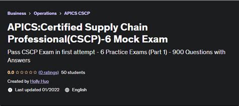 Certificación Apics Certified Supply Chain Professional Cscp Cómo