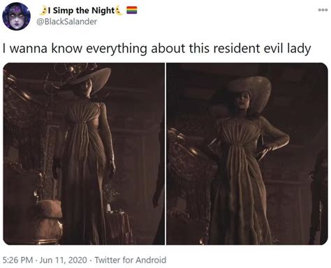 Resident Evil Village Big Lady Meme I M Thirsty For Vampire Lady