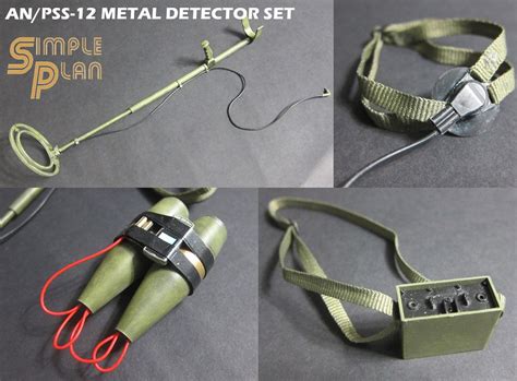 After the visual inspection you do a functions check, which will be a separate video. AN/PSS-12 Metal Detector Set | 1/6 Scale Modern Equipment ...