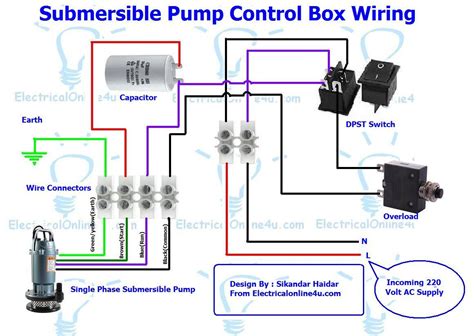 3 Wire Submersible Pump Wiring Diagram
