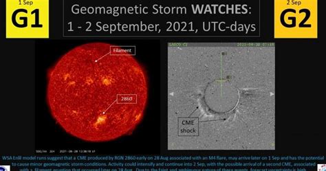 Geomagnetic Storm Watch Issued Wednesday And Thursday Weather Blog