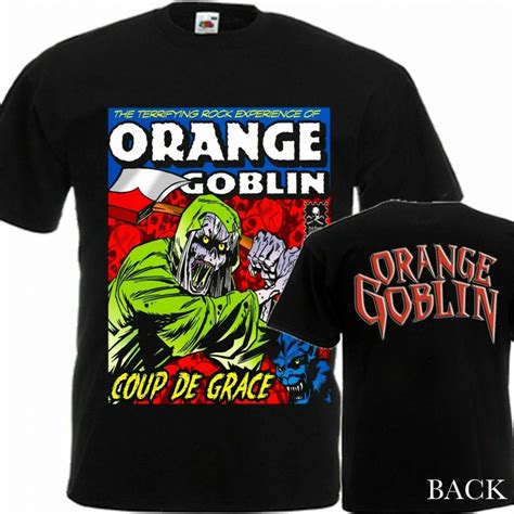Orange Goblin Coup De Grace British Stoner Metal Band T Shirt