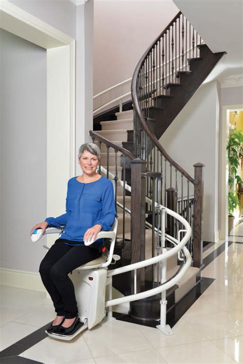 Savaria Stairfriend Curved Stairlift Rollin Along Inc