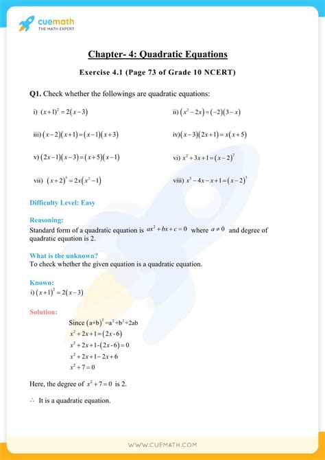 Quadratic Equation Solver Class 10