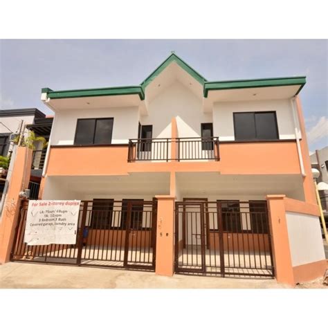 Corner Duplex Modern Design House And Lot In Pilar Village Property