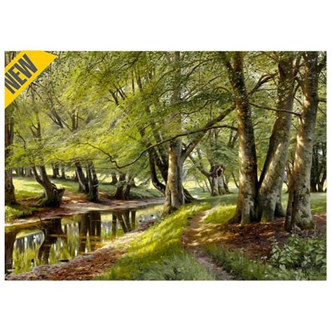 【楽天市場】d Toys・ディートイズパズル 77417 Mo02 Peder Mørk Mønsted A Summer Day In The Forest With Deer In