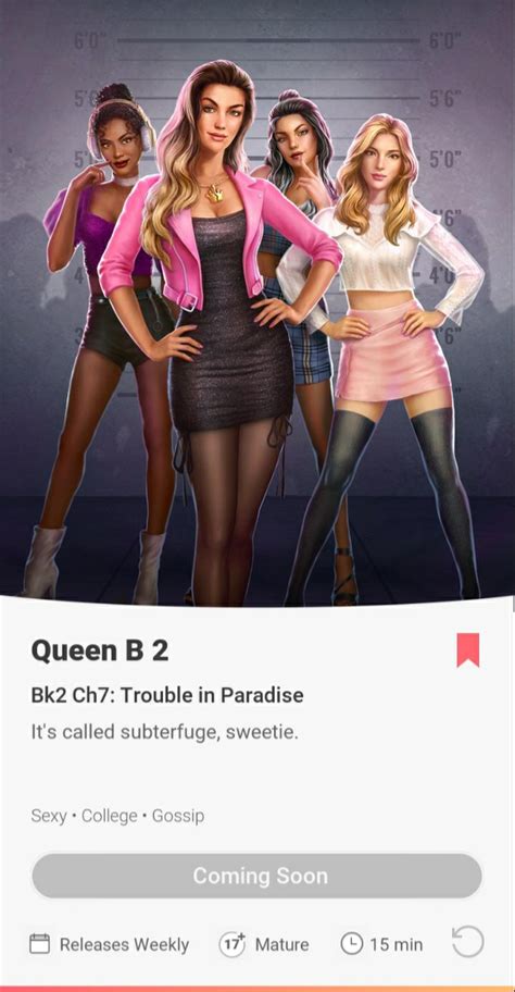 Queen B Ii Chapter Eleven Preview Choices