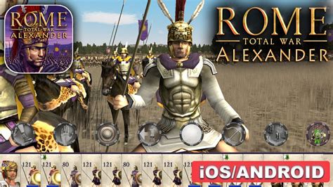 Rome Total War Alexander Gameplay Android Ios Youtube