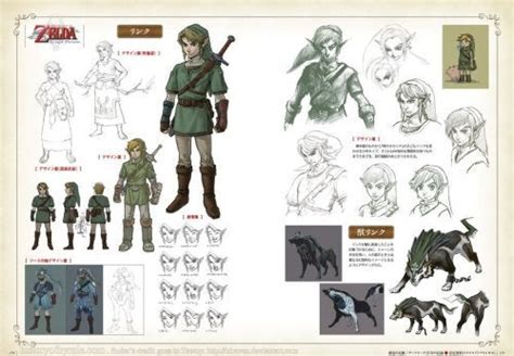 Who Illustrated The Twilight Princess Concept Art Zelda