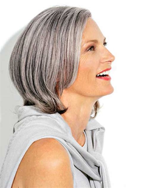 14 Short Hairstyles For Gray Hair Short Hairstyles 2017