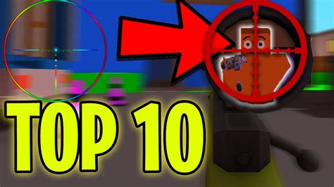 Top Best Custom Krunker Io Sniper Scopes Youtube