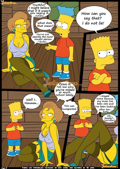 Post 2142034 Bart Simpson Croc Artist Edna Krabappel The Simpsons Vercomicsporno Comic