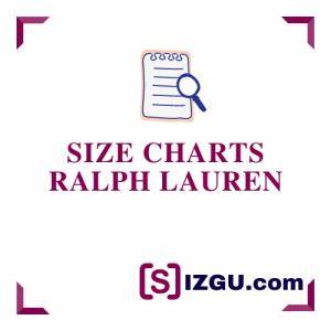 Ralph Size Charts Sizgu Com