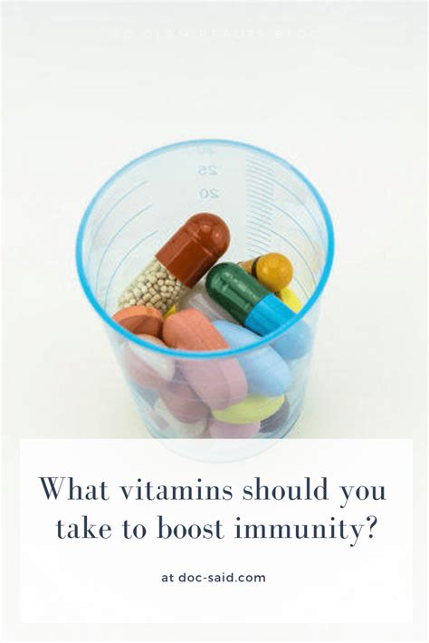 What Vitamins Should Adults Take To Boost Immunity