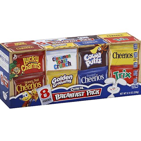 General Mills Cereal Breakfast Pack Cereal And Breakfast Foods Rons