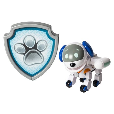 Køb Paw Patrol Actionhvalp Og Badge Robo Dog