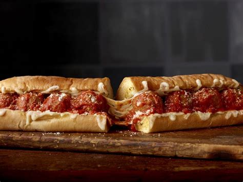 Subway Ultimate Meatball Marinara Sandwich Restaurant Magazine