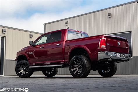 Lifted 2017 Ram 1500 With 6 Inch Rough Country Suspension Lift Kit And