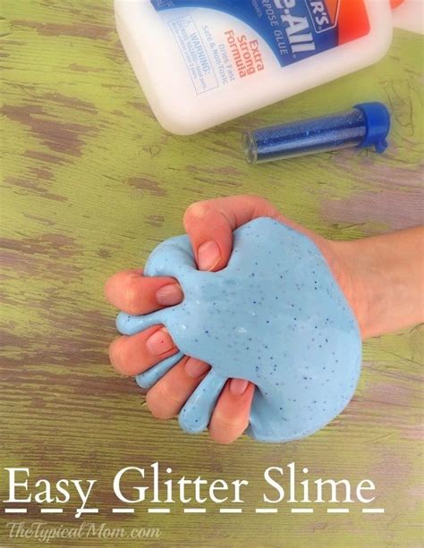 How To Make Slime With Glue Easy Safe Homemade Slime Recipe