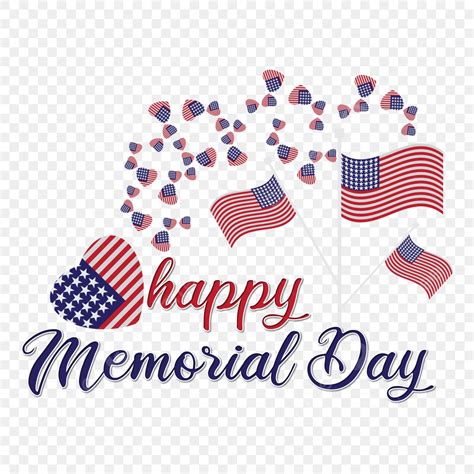 Memorial Day Usa Vector Art Png Free Memorial Day Usa Vector Png In Transparent Background