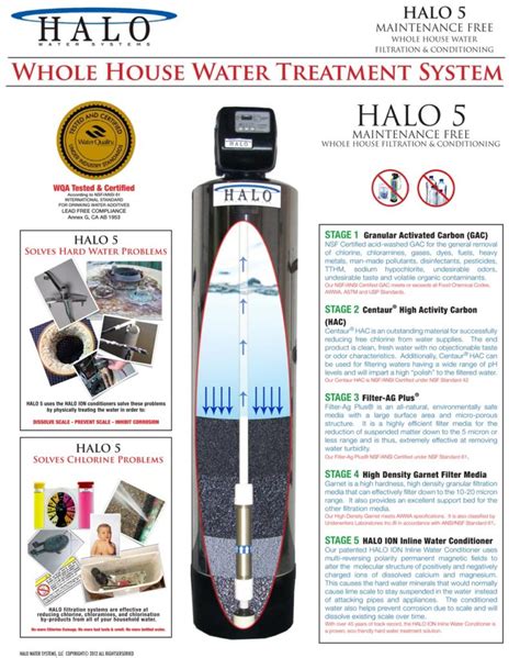 Halo 5 Whole House Water Treatment System West Coast Plumbing And Water