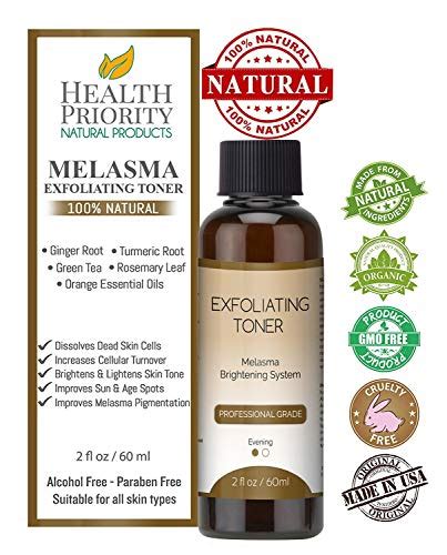 Melasma Treatment For Face 100 Natural And Organic Best Toner For