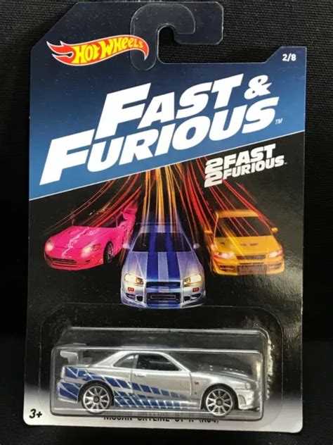 Hot Wheels Nissan Skyline Gt R R Fast Furious Scale Picclick Uk