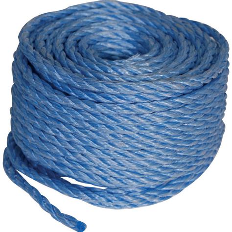Polypropylene Rope Blue 12mm X 30m Toolstation