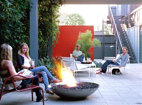 Wondering how to build a fire pit? Superb propane fire pits in Patio Traditional with Build ...