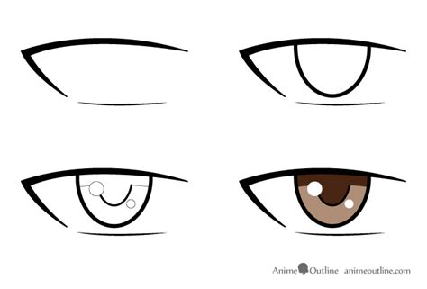 How To Draw Male Anime Manga Eyes Animeoutline