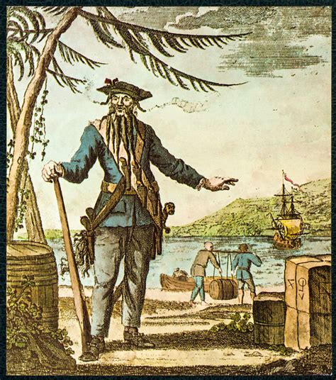 Blackbeard King Of The Pirates All About History