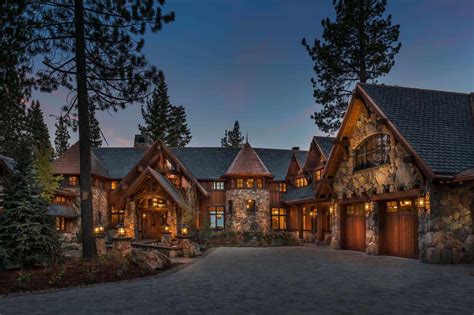 Stunning Lodge Style Home With Old World Luxury Overlooking Lake Tahoe