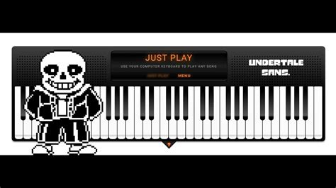 Undertale Ost 015 Sans Virtual Piano Sheets Youtube