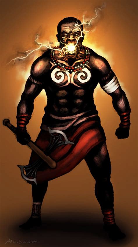 Shango Orisha Orishas Yoruba African Mythology Black Comics Black