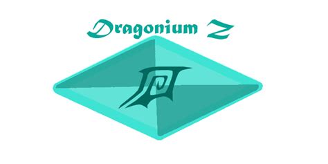 Dragonium Z-Crystal by AethusYT on DeviantArt