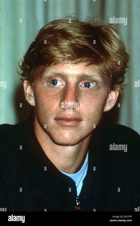 Boris Becker Tennis In The 1980s Hi Res Stock Photography And Images