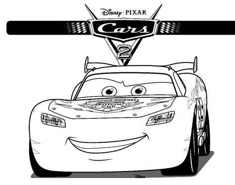 Cars 2 Coloring Pages Free Printable Sheets For Kids