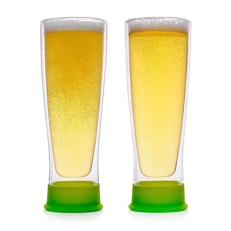 Eparé Epare Insulated Beer Drinking Glasses 2 Double Wall Tumbler Mug