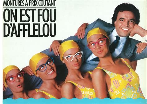 1987 On Est Fou D Afflelou Affiche Je M En Fous Affiche